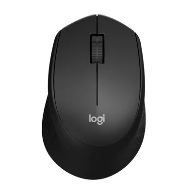 Logitech M330 Silent Plus Maus, schwarz