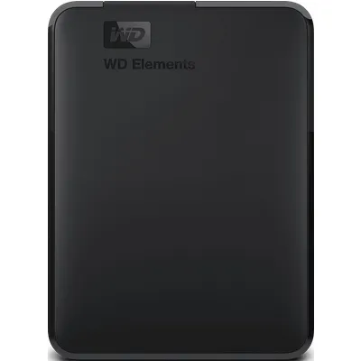 WD Elements Portable 4TB Schwarz Externe Festplatte, USB 3.2 Gen 1x1