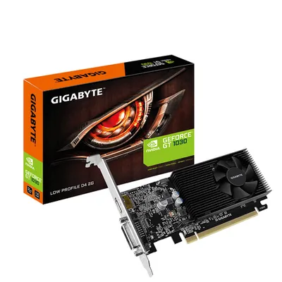 Gigabyte GeForce GT 1030 Low Profile D4 2G 2GB DDR4 Grafikkarte - DVI/HDMI