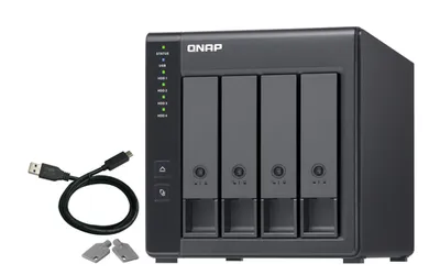 QNAP TR-004 Erweiterungsgehäuse 4-Bay [0/4 HDD/SSD, 1x USB 3.2 Gen 1]