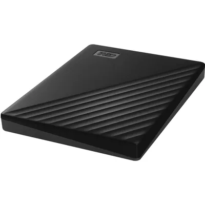 WD My Passport 2TB Schwarz Externe Festplatte, USB 3.2 Gen 1x1