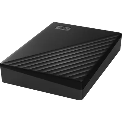 WD My Passport 4TB Schwarz Externe Festplatte, USB 3.2 Gen 1x1