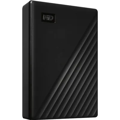 WD My Passport 5TB Schwarz Externe Festplatte, USB 3.2 Gen 1x1
