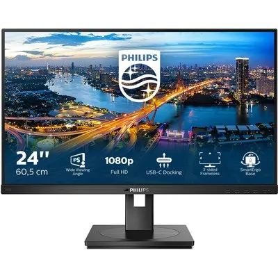 Philips 243B1 Office Monitor - Höhenverstellung, USB-C