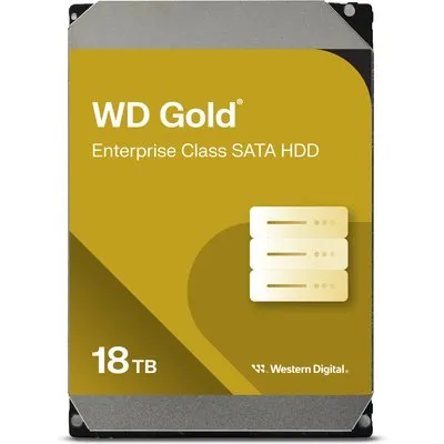 Western Digital WD Gold 18TB 3.5 Zoll SATA 6Gb/s - interne Enterprise Festplatte