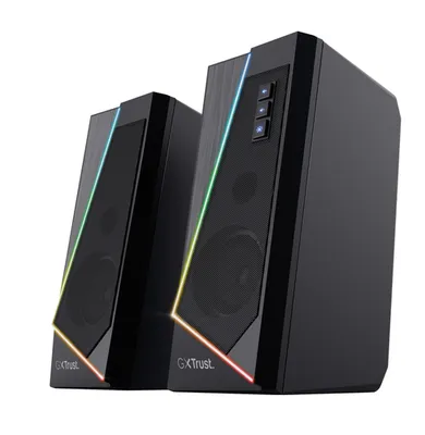 Trust GXT 609 Zoxa RGB beleuchtetes Lautsprecher Set