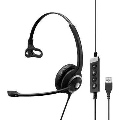 EPOS IMPACT SC 230 USB MS II Headset, Mono, Kabelgebunden USB, In-Line Call Control, zertifiziert für Skype for Business