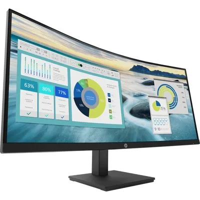 HP P34hc G4 Office Monitor - Curved, USB-C