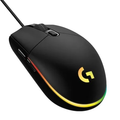 Logitech® G203 LIGHTSYNC Gaming Maus, schwarz