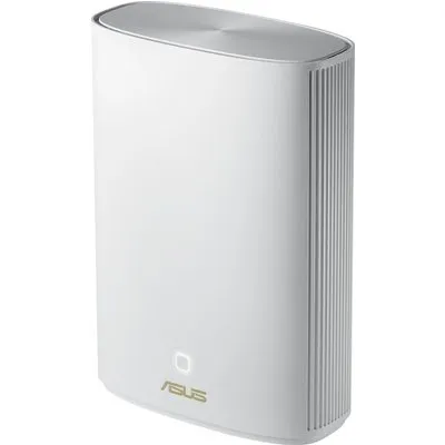 ASUS ZenWiFi AX Hybrid XP4 WLAN Mesh System 1er Pack Weiß [WiFi 6 (802.11ax), Dual-Band, bis zu 1.800 Mbit/s]