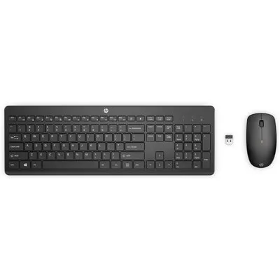 HP 230 Kabellose Maus und Tastatur-Kombination (Schwarz),DE