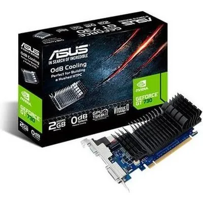 ASUS GeForce GT 730 Silent, GT730-SL-2GD5-BRK, 2GB GDDR5, VGA, DVI, HDMI
