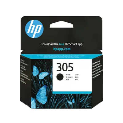 HP 305 (3YM61AE) Original Druckerpatrone Schwarz Kompatibilität: HP DeskJet 2000er Serie / HP ENVY 6000er Serie