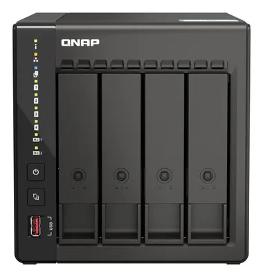 QNAP TS-453E-8G NAS 4-Bay [0/4 HDD/SSD, 2x 2.5GbE LAN, 8GB RAM]