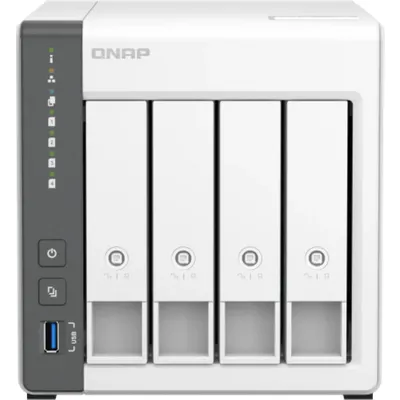 QNAP TS-433-4G NAS 4-Bay [0/4 HDD/SSD, 1x 2.5GbE + 1x GbE LAN, 4GB RAM]