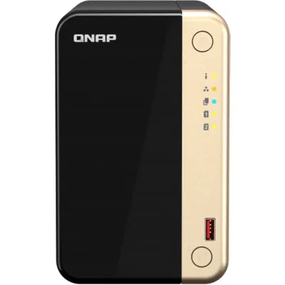 QNAP TS-264-8G NAS 2-Bay [0/2 HDD/SSD, 2x 2.5 Gigabit Ethernet, 4x USB-A, 8GB RAM]