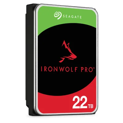 Seagate IronWolf Pro 22TB 3.5 Zoll SATA Interne NAS Festplatte (CMR)