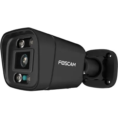Foscam V8EP Überwachungskamera Schwarz 8MP (3840x2160), PoE, Integrierter Scheinwerfer und Sirene