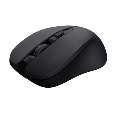 TRUST Mydo Leise optische Maus, Kabellos Reduziert Klickgeräusche um mindestens 90 %