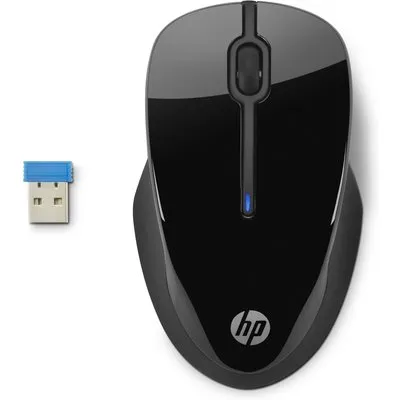 HP 250 Maus, Optisch, 3 Tasten- Kabellos