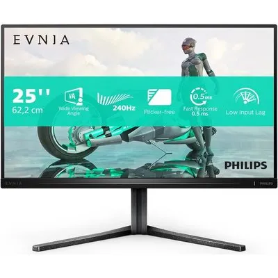 Philips 25M2N3200W/00 Evnia Gaming Monitor - FHD, 240 Hz, AdaptiveSync, Höhenverstellung