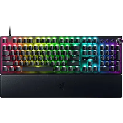 Razer Huntsman V3 Pro Gaming Tastatur (analoge Switches) - E-Sport-Tastatur mit analogen optischen Switches (DE Layout)