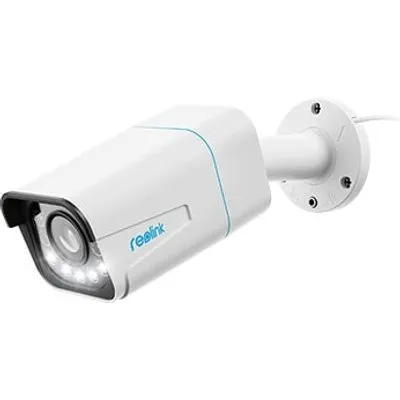 Reolink P430 IP Überwachungskamera Weiß 8MP (3840x2160), PoE, IP66-Wetterschutz, Nachtsicht in Farbe, 5x Optischer Zoom