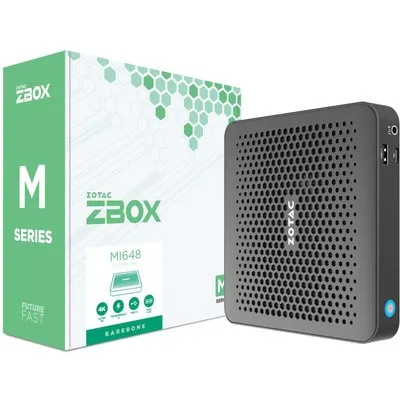 Zotac ZBOX edge MI648 Barebone Intel Core i5-1340P, 2x DDR5 SO-DIMM, 2x M.2, Intel Iris Xe Grafik, Thunderbolt 4, WIFI 6, Bluetooth 5.2, oOS