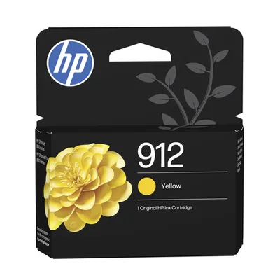 HP 912 (3YL79AE) Original Druckerpatrone Gelb Kompatibilität: HP OfficeJet 8000er Serie