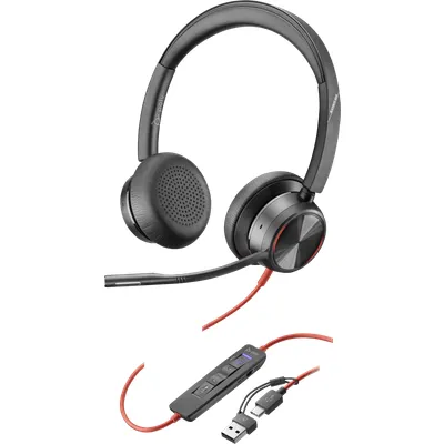 Poly Blackwire 8225 Stereo -M USB-C HS +USB-C/A