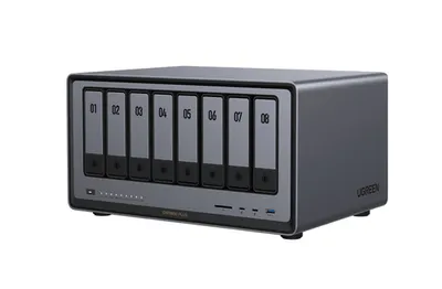 UGREEN NASync DXP8800 Plus 8-Bay NAS 0/8 SATA + 0/2 M.2 SSD, 2x 10GbE, 8GB RAM