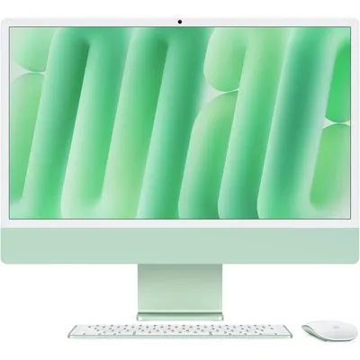 Apple iMac MWUE3D/A Grün - 61cm(24'') M4 8-Core Chip, 8-Core GPU, 16GB Ram, 256GB SSD