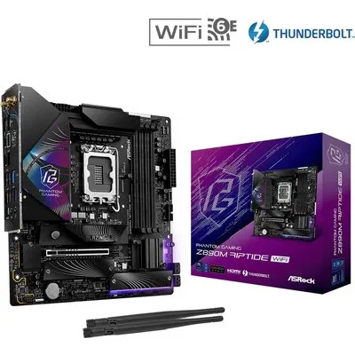 ASRock Phantom Gaming Z890M Riptide WiFi Mainboard