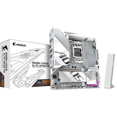 GIGABYTE B850M A ELITE WF6E ICE Mainboard Sockel AM5