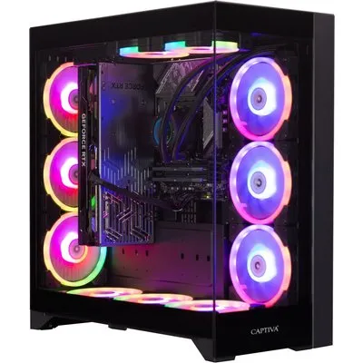 Captiva Ultimate Gaming PC R89-514 AMD Ryzen 7 9800X3D, 64GB DDR5 RAM, 2TB M.2 SSD, Nvidia Geforce RTX 5090 (32GB GDDR7), X870, Windows 11