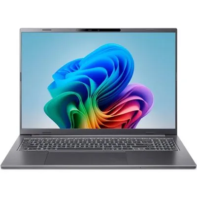 Acer Aspire 16 AI (A16-11M-X0X3) Copilot+ PC 16,0" WUXGA, IPS, 120Hz, Snapdragon X1-26-100 (45 TOPS), 16GB RAM, 512GB SSD, Windows 11