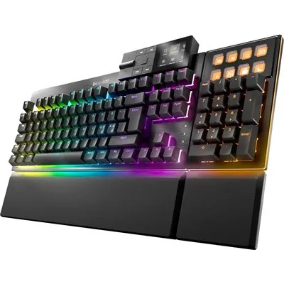 be quiet! Dark Mount Silent Tactile Tastatur - Gaming Tastatur mit geschmierten Taktilen Switches, 3 Schicht-Dämmung, Media Dock und entfernbarem Numm