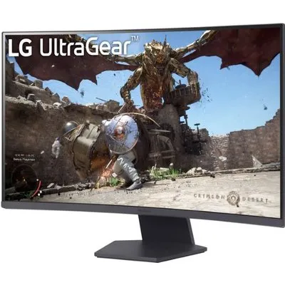 LG UltraGear 32GS60QC-Gaming Monitor - QHD Display, 180Hz, 1ms