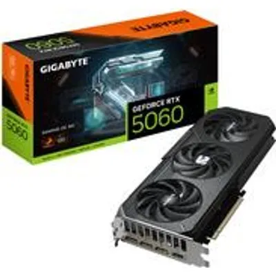 Gigabyte GeForce RTX 5060 8GB Gaming OC Grafikkarte - 8GB GDDR7, HDMI, 3x DP