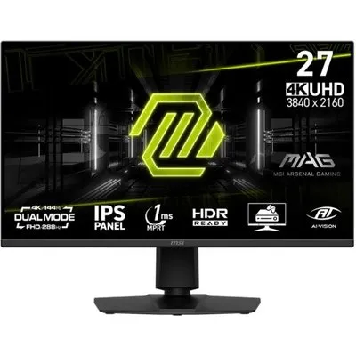 MSI MAG 275UPD E14 Gaming Monitor - 4K UHD, Dual Mode Dual Mode für UHD bei 144 Hz und FHD bei 288 Hz