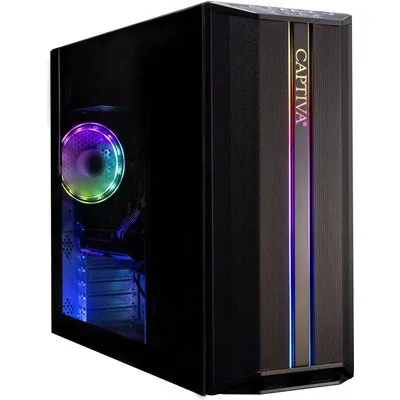 Captiva Advanced Gaming PC R92-706 AMD Ryzen 5 5500, 16GB RAM, 500GB SSD, GeForce RTX 5060 (8GB GDDR7), Windows 11