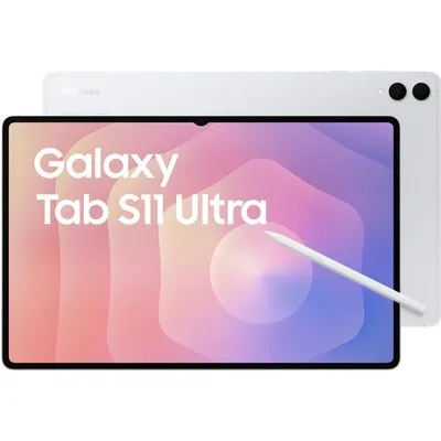 Samsung Galaxy Tab S11 Ultra Wi-Fi Silver 14,6" WQXGA+ Display/ Octa-Core/ 12 GB RAM / 256 GB Speicher
