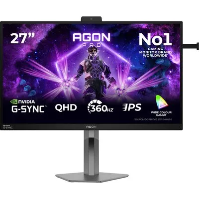 AOC Agon PRO AG276QSG2 27 Zoll- Gaming Monitor Fast IPS, QHD, 360 Hz, 1 ms GtG, 3x HDMI 2.1, DP, USB