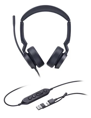 Yealink Headset UH44 Dual Teams USB-C/A