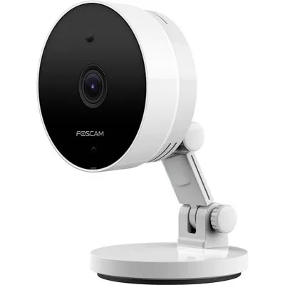 Foscam C5M Überwachungskamera Weiß 5MP (3072x1728), WLAN/LAN, Innenbereich, 8m Nachtsicht, Personen-/Haustiererkennung