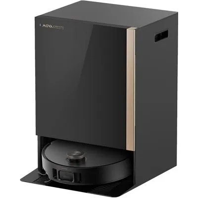 Mova Mobius 60 Schwarz Saug-Wisch-Roboter mit Reinigungsstation