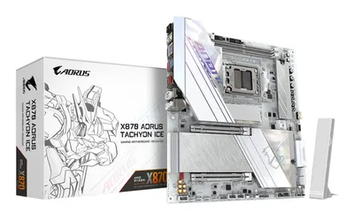 GIGABYTE X870 AORUS Tachyon ICE Mainboard Sockel AM5