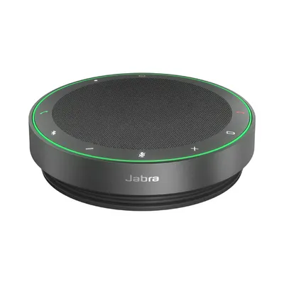 Jabra Speak2 75 Mobile Freisprecheinrichtung, Vollduplex Audio Bis zu 32 Stunden Akkulaufzeit, UC zertifiziert, 4 Mikrofone
