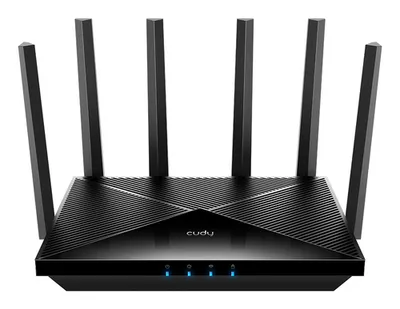 Cudy WR6500H WiFi 7 Mesh Router BE6500 Dual-Band, 2.0GHz Quad-Core CPU, 1x 2.5G WAN, 4x 1G LAN