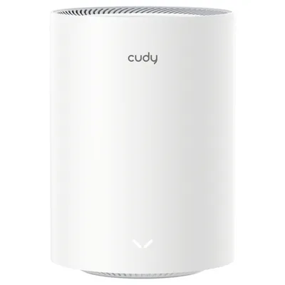 Cudy M3600 WiFi 7 Mesh System, 1er Set BE3600 Dual-Band, 2.0GHz Quad-Core CPU, 1x 1G WAN, 2x 1G LAN